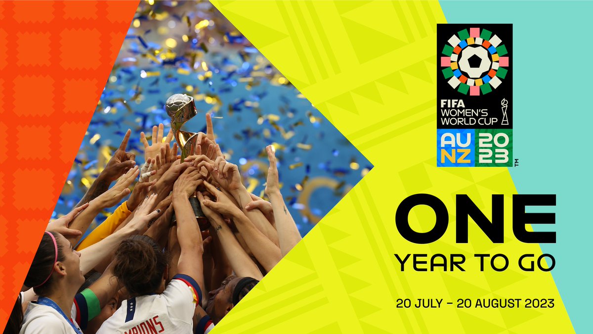 One Year to Go until the FIFA Women’s World Cup Australia and New Zealand 2023TM! We can’t wait to co-host the largest women’s sporting event in the world and celebrate the moments that go #BeyondGreatness #FIFAWWC #NZSTORYTELLER