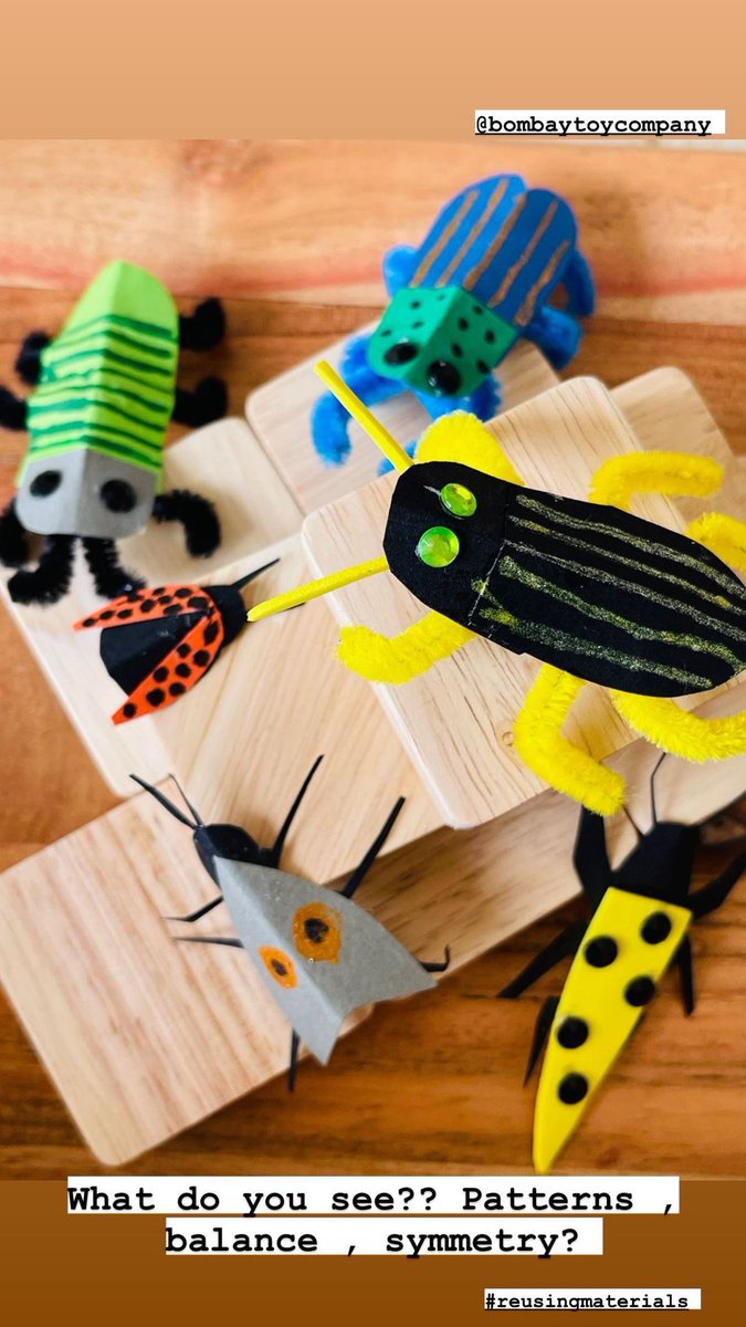 yuvalzommer's tweet photo. “Do the little things. In the future when you look back, they'd have made the greatest change.”
― Nike Thaddeus
Readers art, inspired by ‘The Big Book Of Bugs’
#recyclecraftcreate #bigbookskidart #natureart #createplaylearn https://t.co/QuKJLOS8Jp