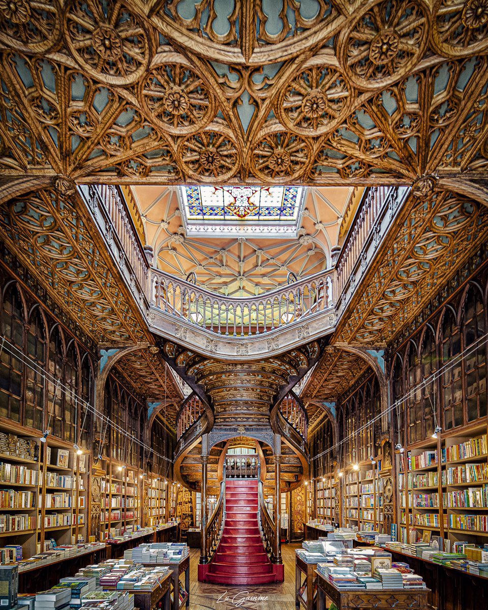 The world's 30 most beautiful bookshops: 1. Livraria Lello in Porto, Portugal