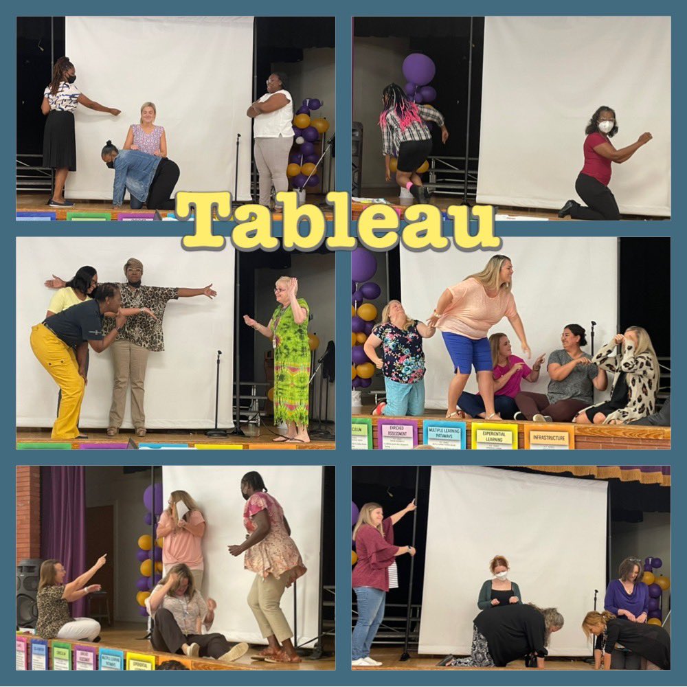 APlusLaLSU's tweet photo. @APlusLA Fellows are at it again! This time, they are in N. Louisiana training the incredible faculty at N. Highlands Elementary in @CaddoSchools , @La_Believes #artsintegration https://t.co/u4f4vtBay7