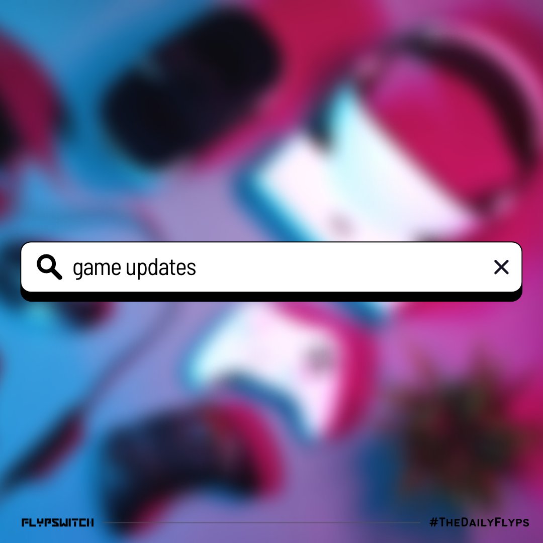 Follow our Instagram for your daily dose of updates from gaming and related communities - #TheDailyFlyps

Here is today's quick lowdown: instagram.com/p/CgR6AiPsg9s/
