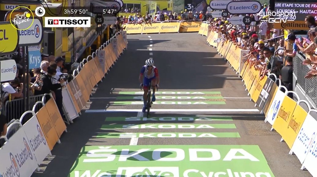 Pas de regret pour Thibaut Pinot, qui a pu aider David Gaudu et prend la 10e place. Valentin Madouas est quant à lui 15e après avoir encore une fois livré un travail phénoménal.