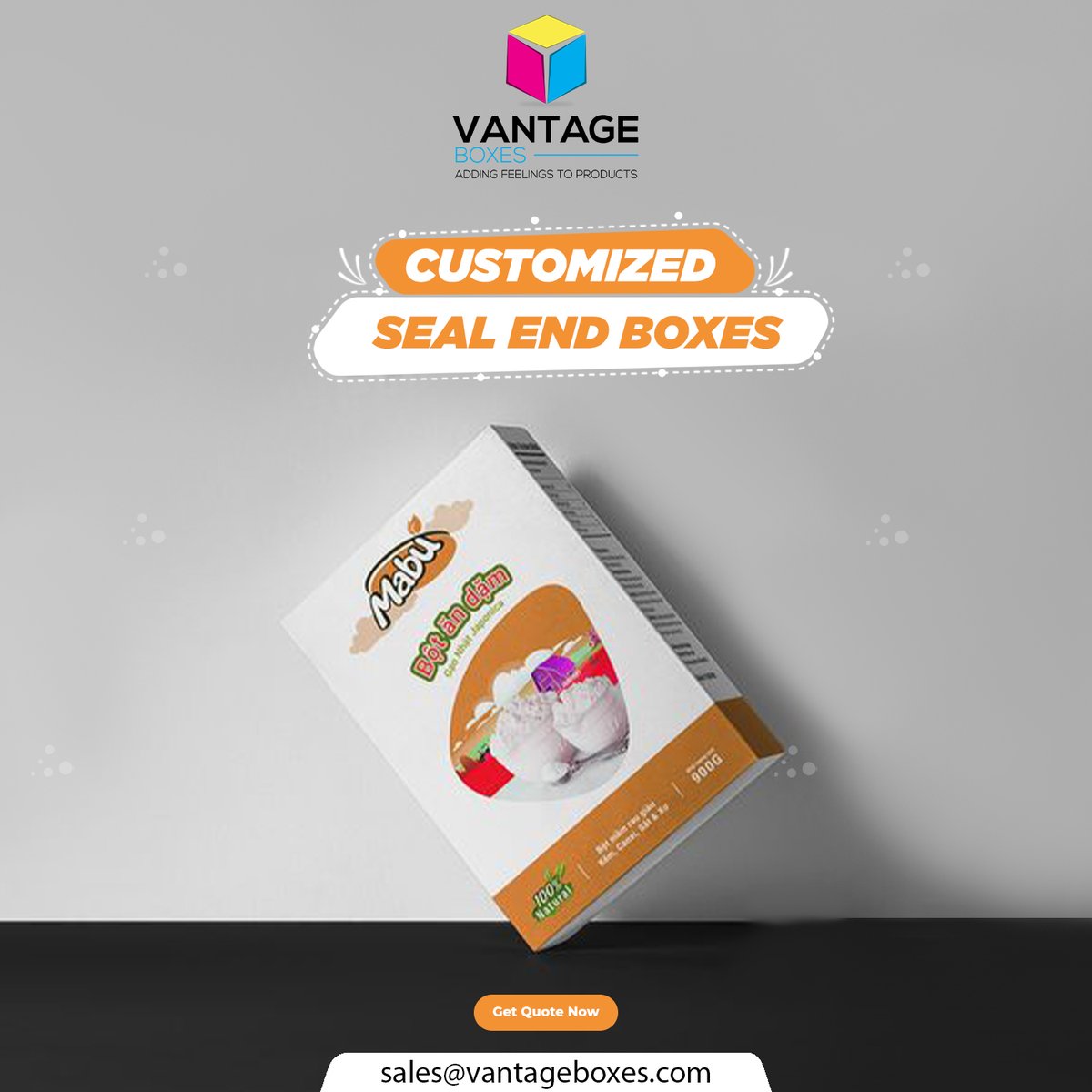vantageboxes's tweet image. Custom 𝗦𝗲𝗮𝗹 𝗘𝗻𝗱 𝗕𝗼𝘅𝗲𝘀 by 𝗩𝗮𝗻𝘁𝗮𝗴𝗲 𝗕𝗼𝘅𝗲𝘀!
Box Style: 𝗦𝗲𝗮𝗹 𝗘𝗻𝗱 𝗕𝗼𝘅𝗲𝘀
Get a 𝗾𝘂𝗼𝘁𝗲 now! 👇
𝗙𝗿𝗲𝗲 Shipping 🚚
Call/WhatsApp📱: +1-347-416-6616
🛒 Shop Now: vantageboxes.com
#vantageboxes #sealendboxes #customboxes #packaging #box