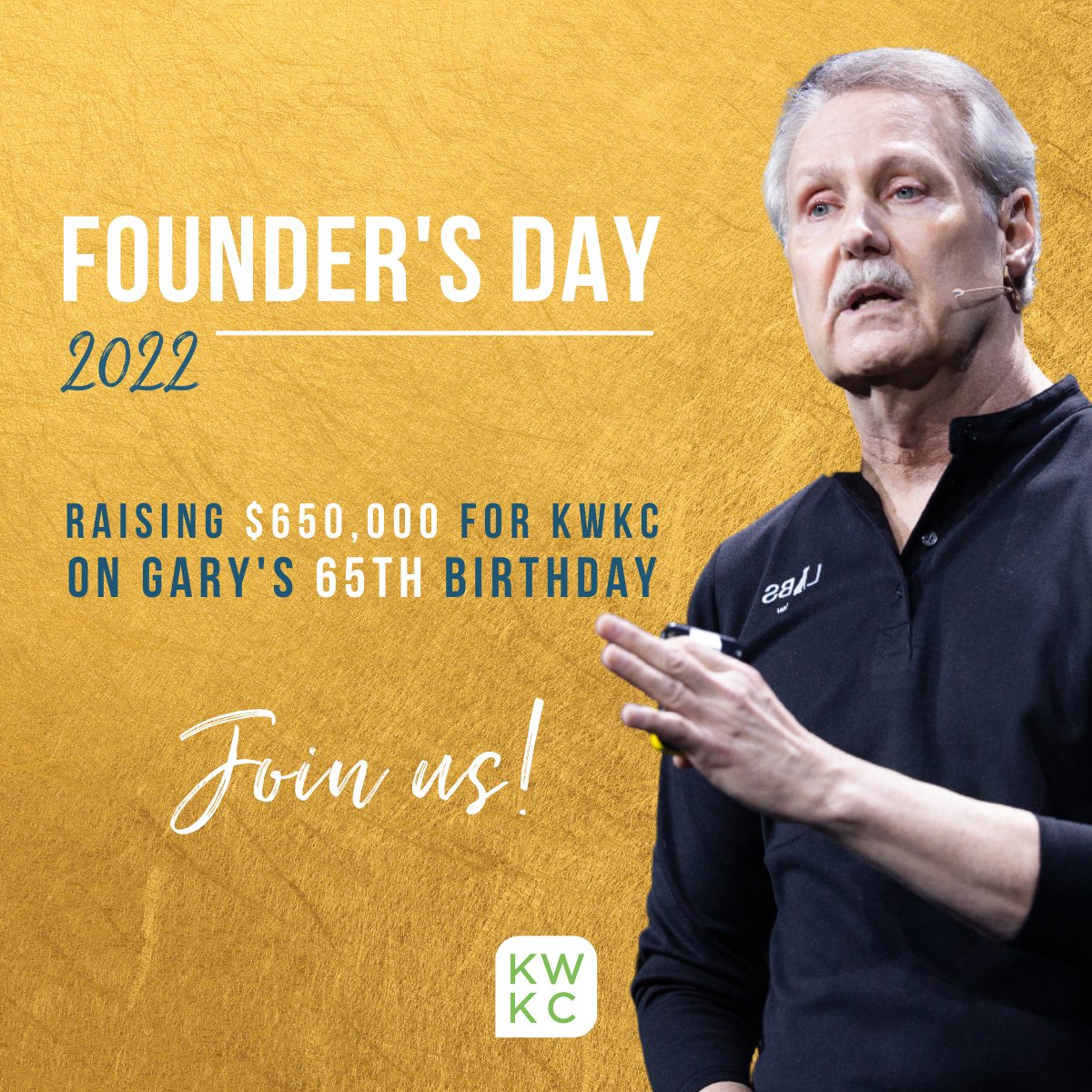 In 2015, a vision was established by KW Co-Founder Gary Keller – to create an initiative that would help empower and equip the next generation of leaders and entrepreneurs, KW Kids Can (KWKC). Each year we commemorate this vision on Gary's birthday. gokw.info/3OjMx2l