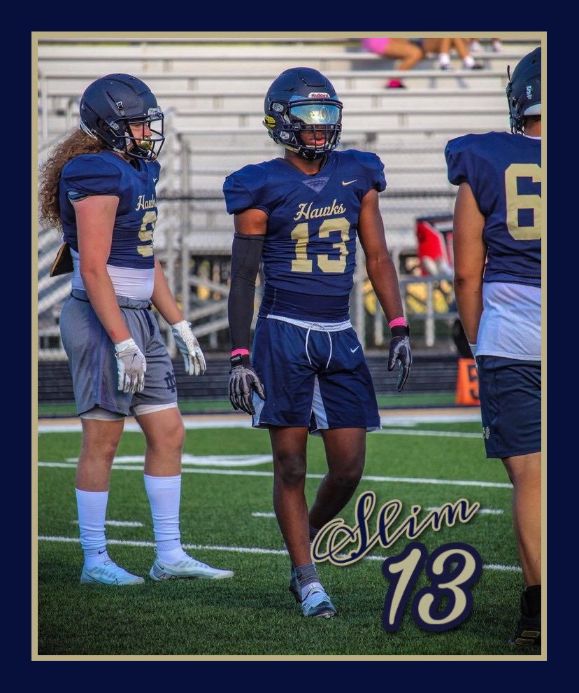 porschevaughn_'s tweet photo. Let’s Go Son! #Slim #DecaturCentral #DefensiveEnd #Classof2025 #FlyasOne🦅 @braydenTyus 💙💛 https://t.co/FJy0xFtQkr