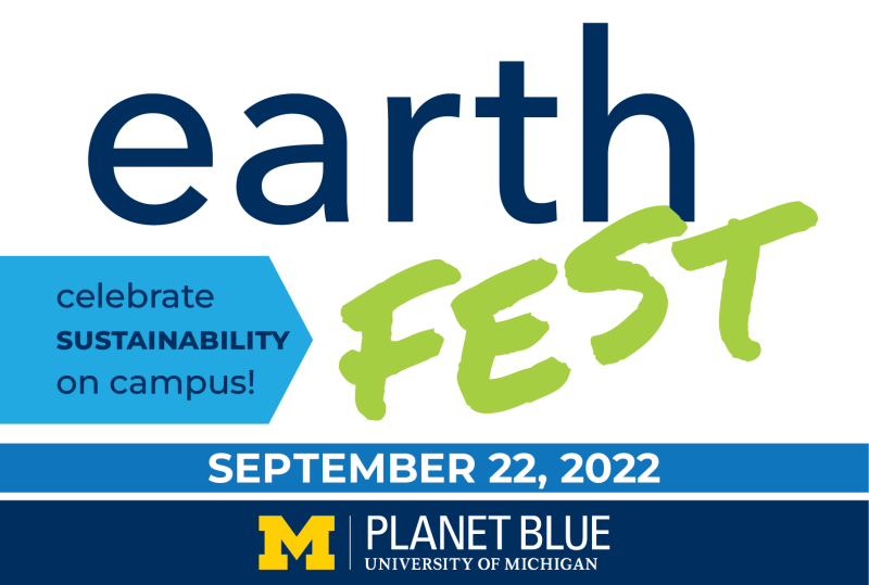 GrahamInstitute's tweet photo. 9/22 IS EARTHFEST! 

It's a fun, free, public event in celebration of sustainability efforts on campus in the Diag from 10AM-2PM. 

If your organization is interested in tabling at the event to share about what you do or recruit new members, sign up here: https://t.co/J6GPgsrOQ4 https://t.co/YoczeFGvOA