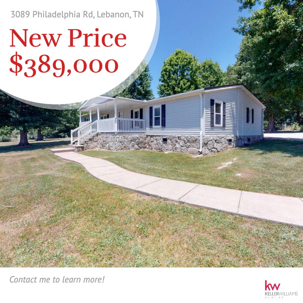 HamiltonHomesGr's tweet photo. 💥 Price Adjustment on this beautiful 5-acre property!

👀 $389,000
🛠 2,100 sq. ft detached building workshop
🛏 3 Bed
🛁 2 Bath 
🏞 Beautiful setting within minutes of 4 boat ramps and very close to the river

Let's talk!👇🏻 
📲 615-405-2411
📧 amy@hamiltonhomesgroup.com https://t.co/4jh0Amufgd