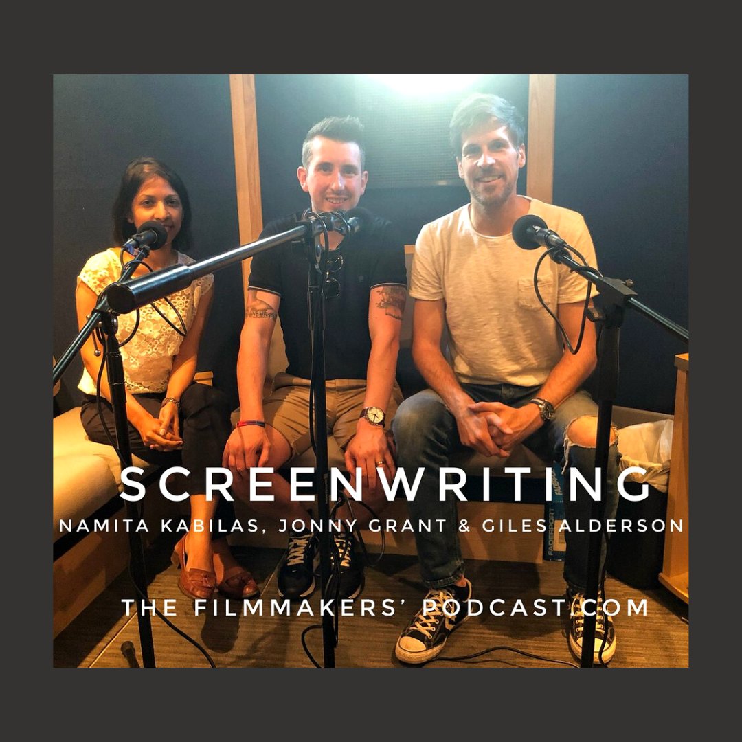 filmmakerspod's tweet photo. #TBT to when screenwriters @NamitaKabilas and @wordswithjonny joined host and fellow screenwriter, @GilesAlderson to talk about how they actually write their scripts and more.

Ears here: https://t.co/d4CyJmaXGw

#filmmaking #writingcommunity #podcast https://t.co/ApCfNRCKx3