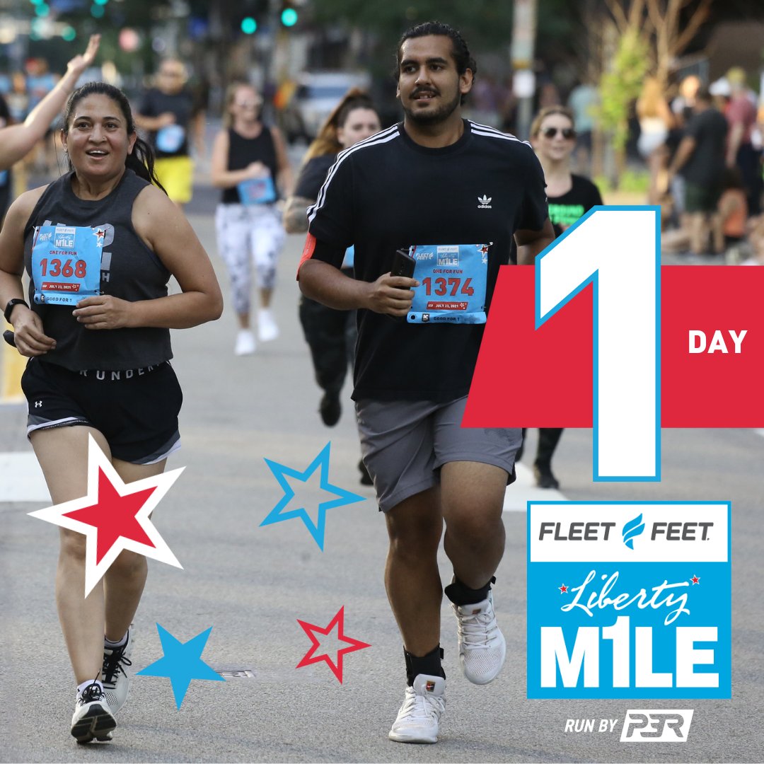 TOMORROW‼️ We can't wait for you to join us for an exciting night at the <a href="/fleetfeetpitt/">Fleet Feet Pitt</a> Liberty Mile this Friday!

Register between now &amp; Fri. at noon and you'll be entered to win 4 tickets to Sunday's Pirates game! ⚾

Click here to sign up: ow.ly/Yp8P50K0yBh