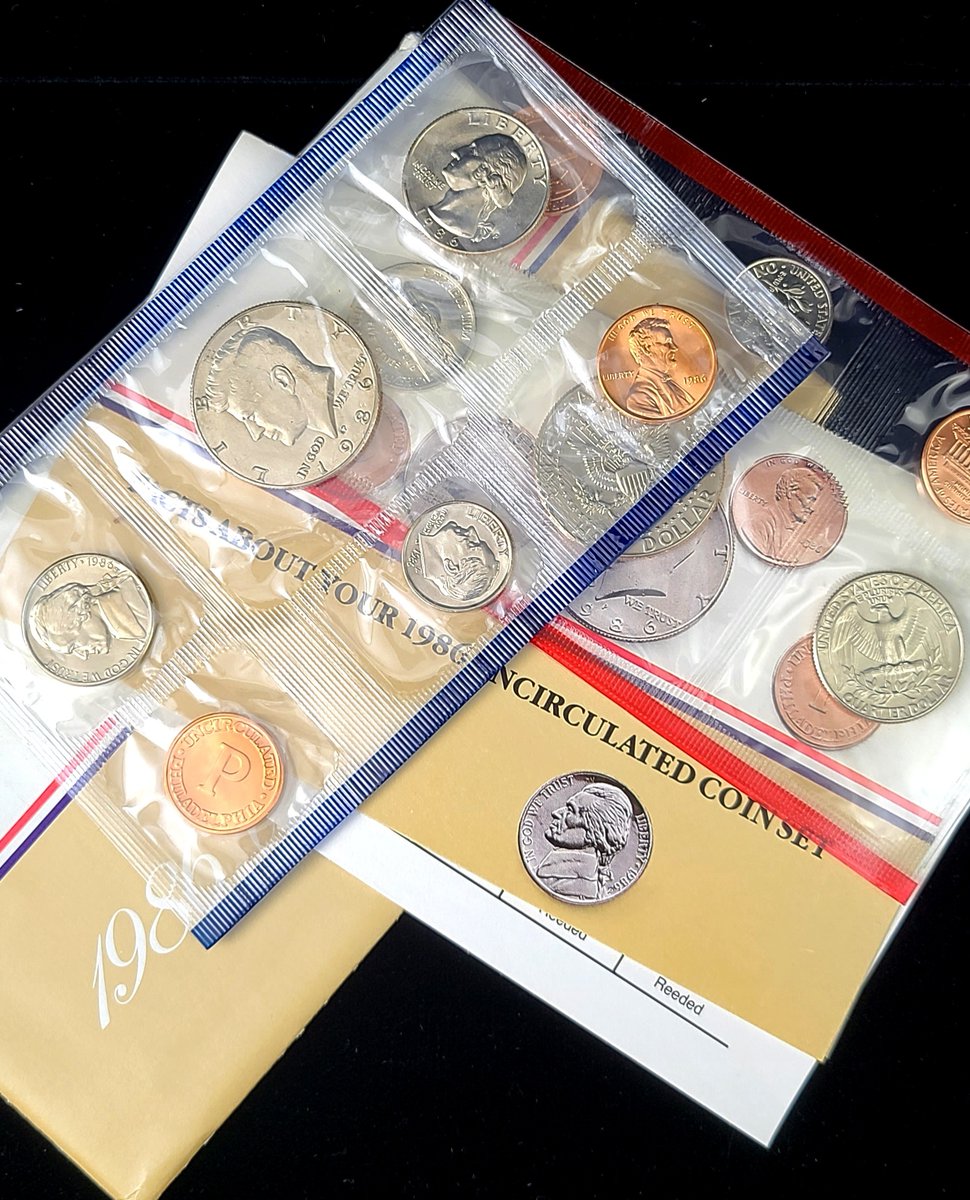GovMint's tweet image. Did you know that since 1947, the U.S. Mint has issued annual uncirculated mint sets, containing versions of all the circulating issues of the time?  Stop by to shop our inventory of backdated #MintSets to present: t2m.io/EKCCQRR
#USMint