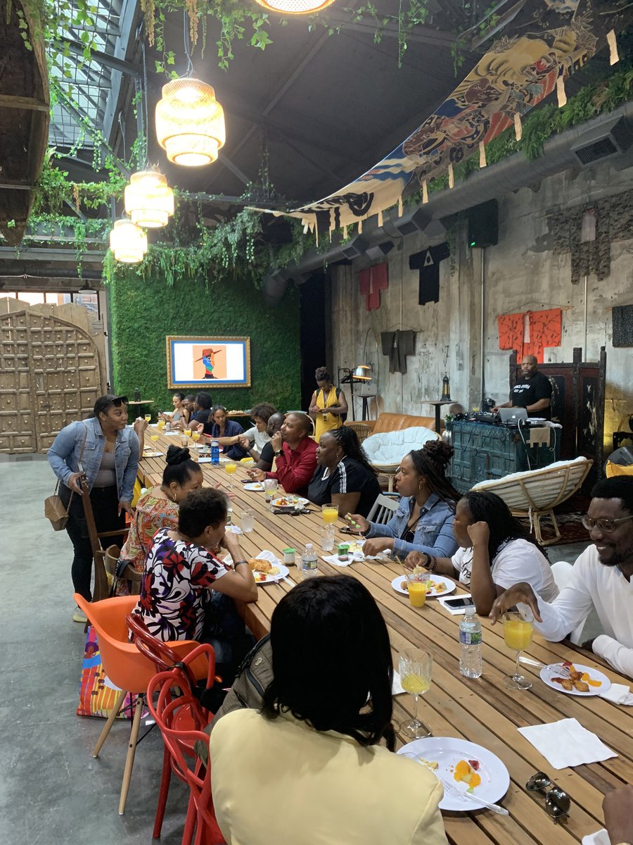 HouseofFirst's tweet photo. Giving away these amazing #BlackIsBeautiful + #RemarkableWomen #NFTs at the @BlackTechWeek Brunch! #HBCUs #BlackTechWeek #BTW2022 
@rachel__winter @ndartlife 

Link!
https://t.co/PhzN2JV6MU https://t.co/u0FPcQ5Jsa