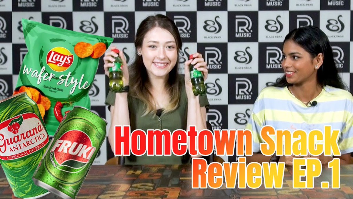 LUMINASherlock's tweet photo. ▶️ YOUTUBE CONTENT ▶️

DR MUSIC uploaded the Premiere of BLACKSWAN (@blackswan_drent) Hometown Snack Review Episode 1!!

Please watch it 🥰
https://t.co/DmYACTjat4 https://t.co/rdEKv0Ep2a