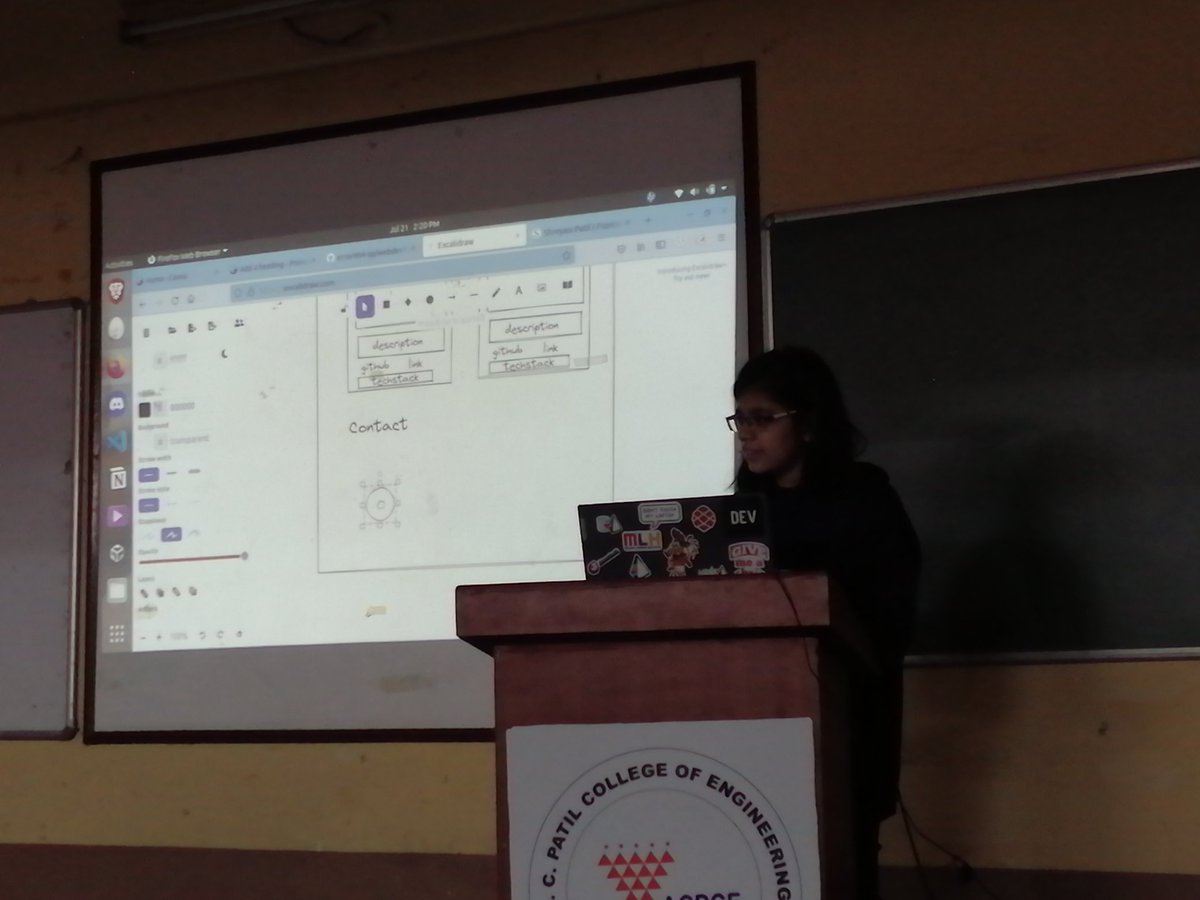 shewagn_'s tweet photo. Day 4 of https://t.co/vsf6KgtjSW :
Wrapped up the event by making a real world project on web2😌
Basically learned about the process of designing and coding a portfolio website
It was really fun😀
Had a great time coding along with @error404_sp (guide for the day) https://t.co/4wO1ZmNPtb