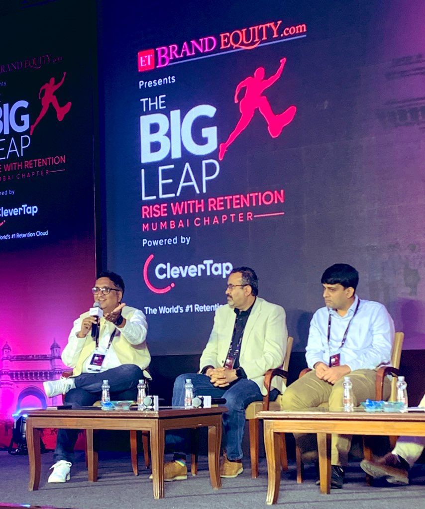 Live Now #TheBigLeap

‘In the midst of technology acting as an enabler and plenty of data available. It is critical to find the right balance between tech and emotion of your consumer’ - <a href="/MaverickHJ/">hemant jain</a> Jain, Sr. EVP &amp; Head of Digital Business, <a href="/lokmat/">Lokmat</a>