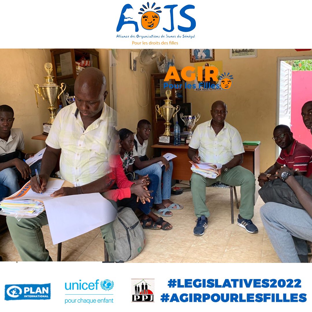 Candidats aux élections législatives à Thiés, 

Cheikh Gaye et Theodore Ndione s'engagent à Agir Pour les Filles.

#legislatives2022 #droitsdesfilles #senegal #kebetu