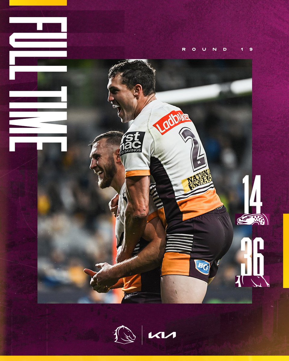 brisbanebroncos's tweet photo. GIDDYYY UP 🐎

A massive win over Parra in Parra 🔥 https://t.co/ca13Cy7byN