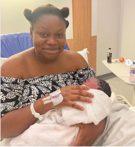 Ruth kadiri has welcomed her new son