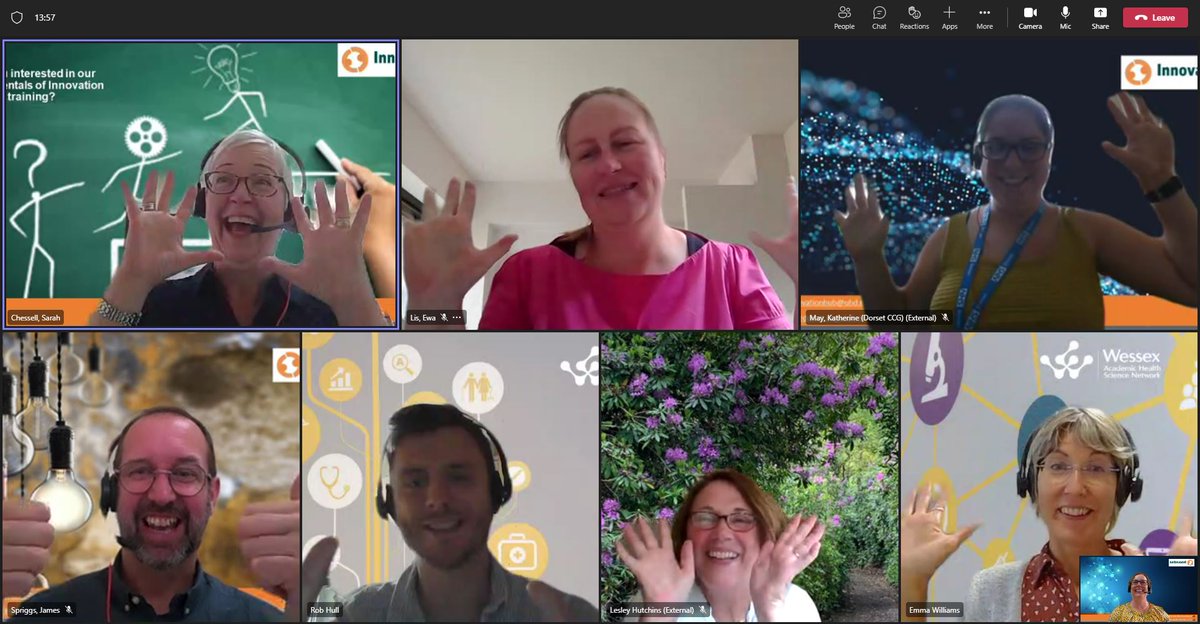 ChessellSarah's tweet photo. On behalf of the #DorsetInnovationHub core team we'd like to extend an enormous welcome 2 @Emma07836565 from @WessexAHSN. Lovely u have you onboard &amp; looking forward to working with u😀 

@SladenJoe thank you, u for all your support - you are a #legend #leadership #systemworking https://t.co/D39cSMJ8zp