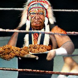 catclawtheatre's tweet photo. wahoo mcdaniel's fried chicken 
charlie brown lsd
spider-man vs. gorilla 
archie bunker pez dispenser

#craiyon #JSHcraiyon https://t.co/F32bNHTuQ8