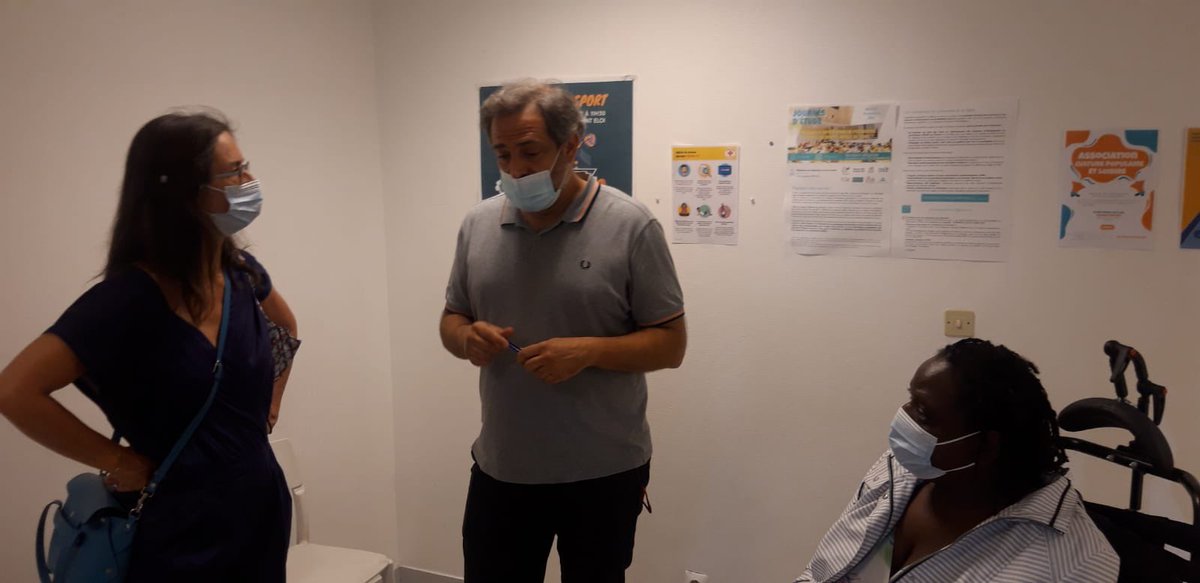 EPierreMarie's tweet photo. Visite des centres médicopsychologiques du 12e. La période actuelle tend à fragiliser la santé mentale de toutes et tous. Il est plus que jamais important, pour la ville de Paris, de se mobiliser aux côtés des personnel•les. https://t.co/E9dqxTtNEG