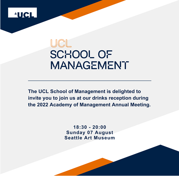 Tom Taiyi Yan | 闫太一 (@tom_taiyi_yan) on Twitter photo Hello! This year UCL School of Management is delighted to host an AOM party/reception at the Seattle Art Museum, about 10-15 min walk from our main conference venues. Please feel free to come get a drink, hang out, and see some arts!
<a href="/AoMParties/">AoM Parties (2025)</a> #AOM2022 Hello! This year UCL School of Management is delighted to host an AOM party/reception at the Seattle Art Museum, about 10-15 min walk from our main conference venues. Please feel free to come get a drink, hang out, and see some arts!
<a href="/AoMParties/">AoM Parties (2025)</a> #AOM2022