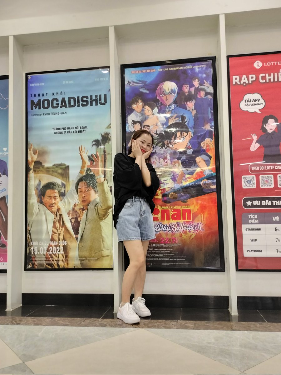 TranThuyAn95's tweet photo. Ra rạp xem Movie 26 - Nàng dâu Halloween nào mọi người ưi. 
Bé Nan mãi đỉnh 🔥🔥🔥
#DetectiveConan 
#DetectiveConanTheBrideOfHalloween 
#CheapmomentwithMTP https://t.co/XN7cW9ZcdH