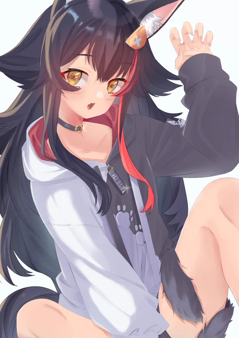 がおー#みおーん絵 #大神ミオ 