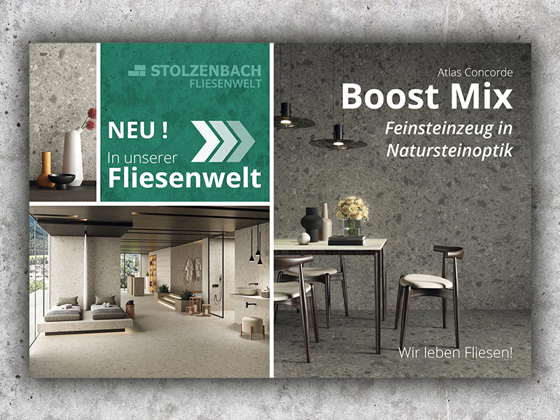 💛💚 Bei Stolzenbach Baustoffe in der Fliesenwelt 💚💛
Atlas Concorde - Boost Mix. Fliesen - Feinsteinzeug in Natursteinoptik

Alle Produktinformationen finden Sie unter: 
stolzenbach-baustoffe.de/atlas-concorde…
#interiordesign #interior #design #art #home