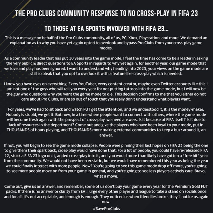 HighlitsProClub's tweet image. #SaveProClubs 🦊🇮🇹