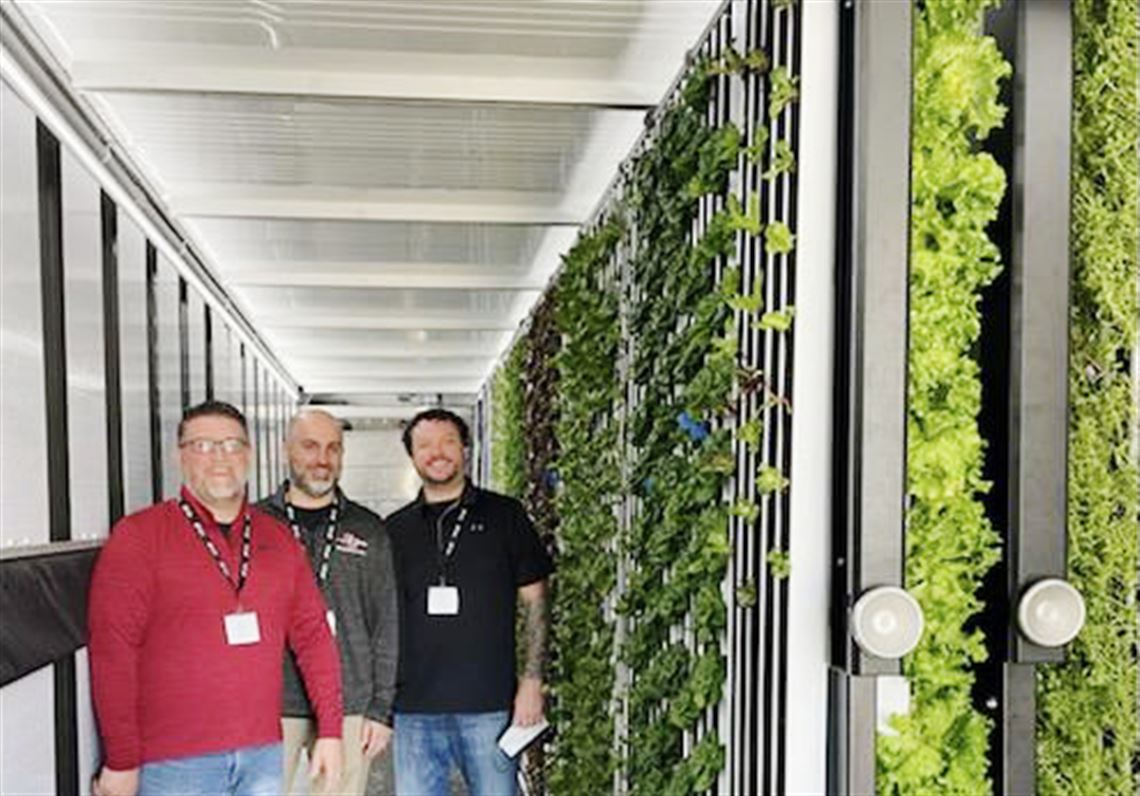 NCSSS_STEM's tweet photo. #EnvironmentalScience is a destination course now that Elizabeth Forward High School is the proud owner of a #FreightFarm, thanks to a $140,000 grant from the Hillman Foundation.
➡https://t.co/Cq9wmqTYVj
#hydroponicgarden #ecosystem #farminabox #science #handsonlearning #STEM https://t.co/CcEHW4rFQD