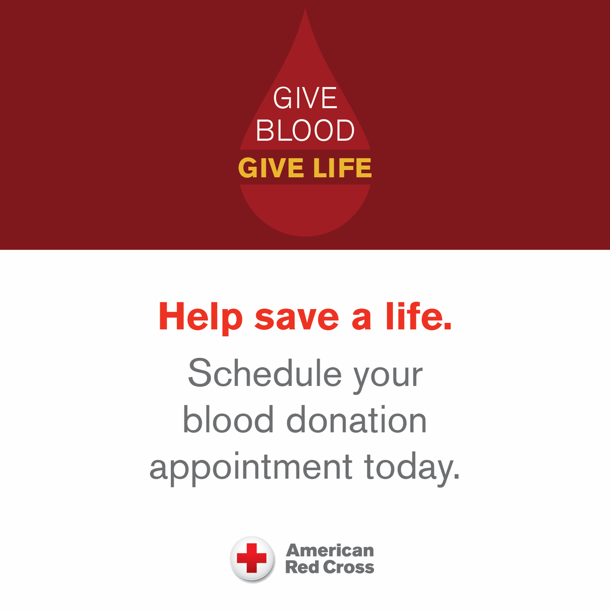 OCS is hosting a blood drive with the American Red Cross on Thursday, August 4! 
If you would like to donate, please make an appointment at RedCrossBlood.org or call 1-800-733-2767