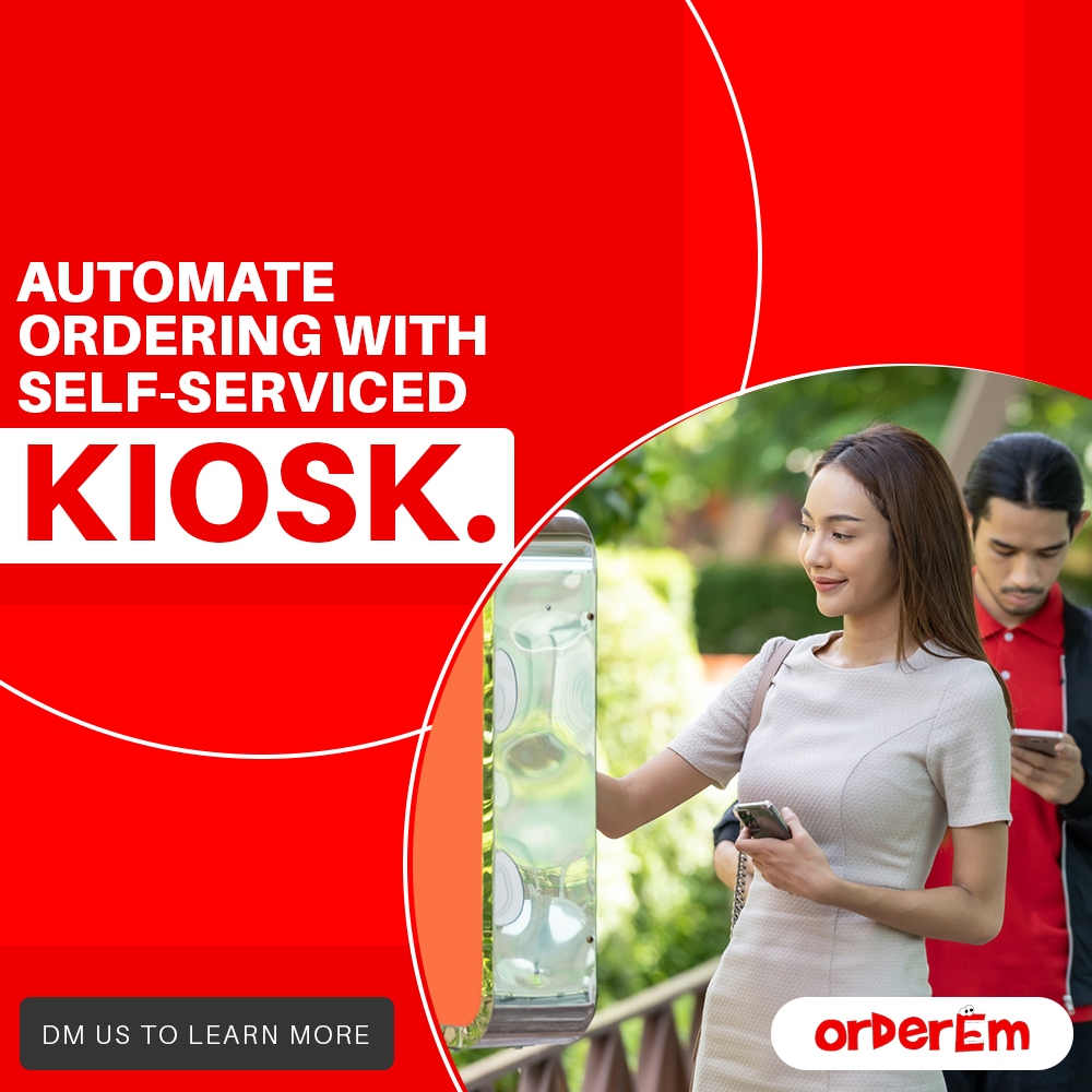 OrderEmApp's tweet photo. The #1 reason you should be using a self-service kiosk is to improve your customer experience. When you have a self-service kiosk, your customers can buy exactly what they want and are in and out of your restaurant quickly. https://t.co/6tmGFRiMNi