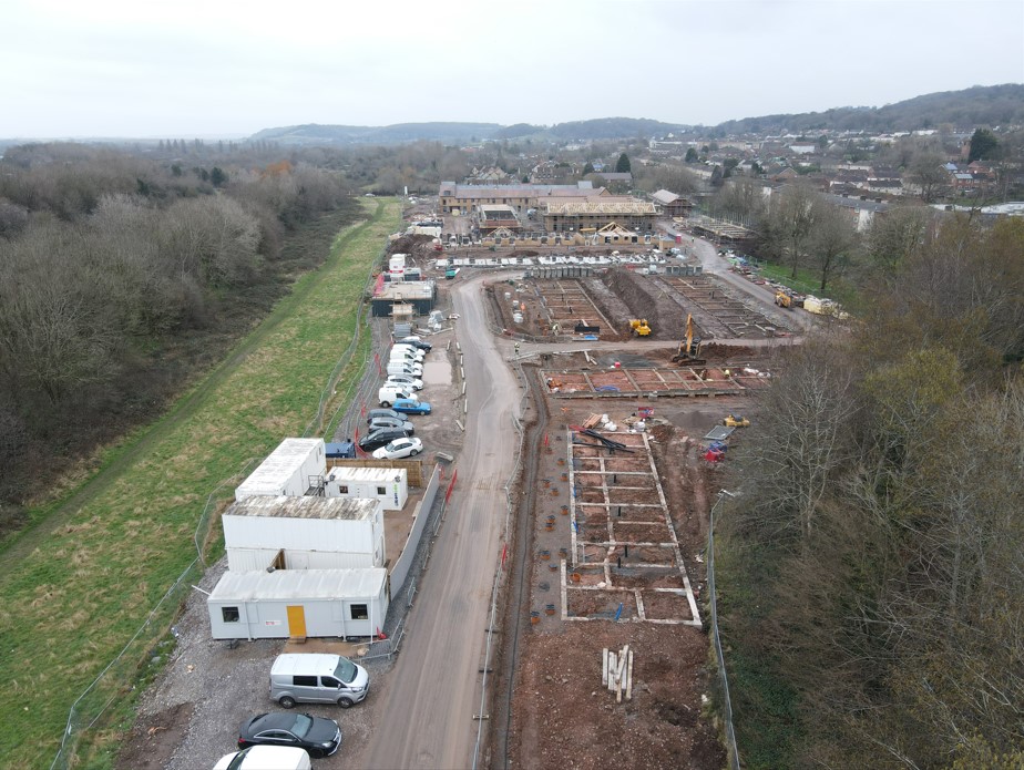 Thrilled to see the progress of Curo’s Century Park, a 128-home development we provided the civil &amp; structural engineering design for craddys.co.uk/2022/07/21/cur…