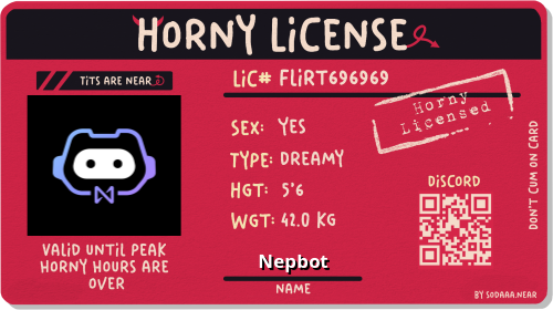 nepbot4near's tweet photo. Special thanks to @tan69dao for making this cuuuute TAN Horni Pass!
The verification bot got verified!😋😋 https://t.co/Hm2RnsiJdz