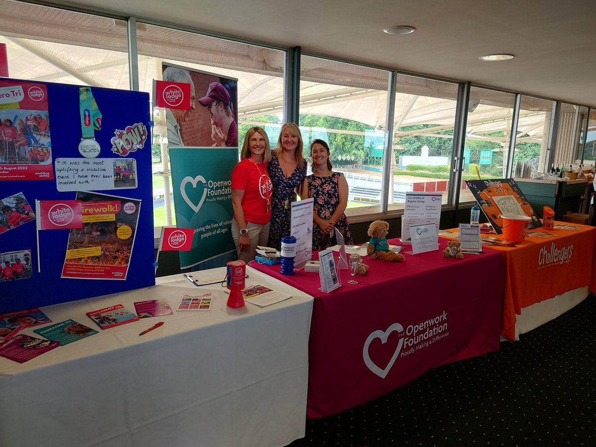 Foundation team proud and very grateful to be beneficiary of  Lindon Travers Associates race day today. We are having a great day, great to meet charities we've supported through our grant programme <a href="/White_Lodge/">White Lodge</a> <a href="/D_Challengers/">Challengers</a> <a href="/OpwPartnership/">The Openwork Partnership</a> #proudlymakingadifference