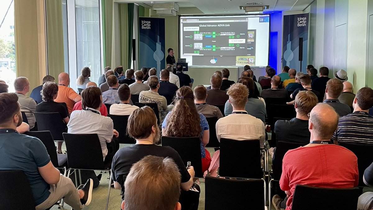 Meerkat is a new #OpenSource dashboarding tool, written in #Go and #javascript - Thanks @DaveKempe for being our guide and giving us a tour at #IcingaCamp Berlin!