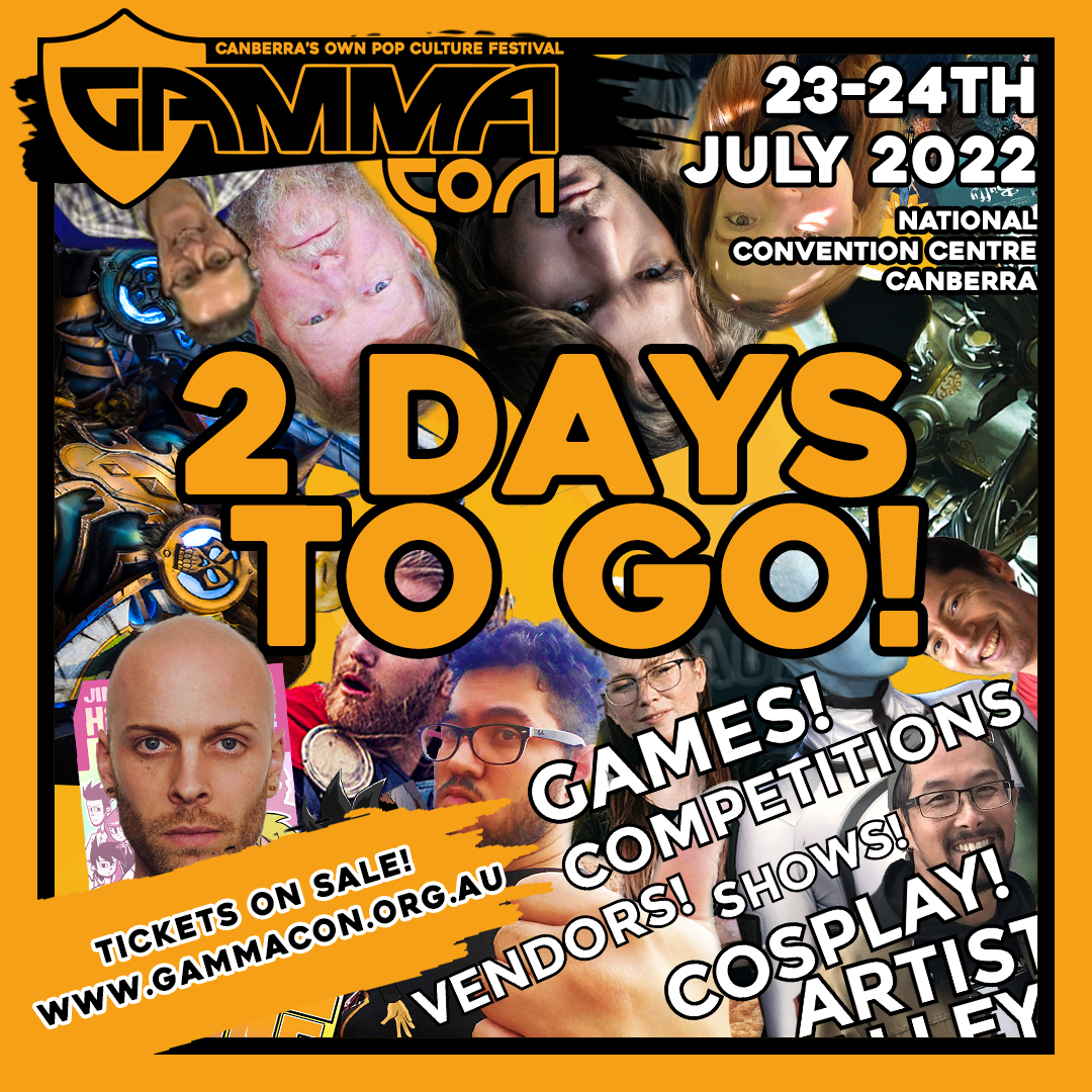 Not long now folks before we head to <a href="/GAMMACON/">GAMMA.CON</a>  The live show is all written, the soundboard is ready and the slide show is prepped. We will have WCIA, Vol.1 and Vol.2 for sale and Matt's comic <a href="/killeroo/">killeroo.bsky.social</a>  Semper Fi on hand. Head to gammacon.org.au for info.  #canberra