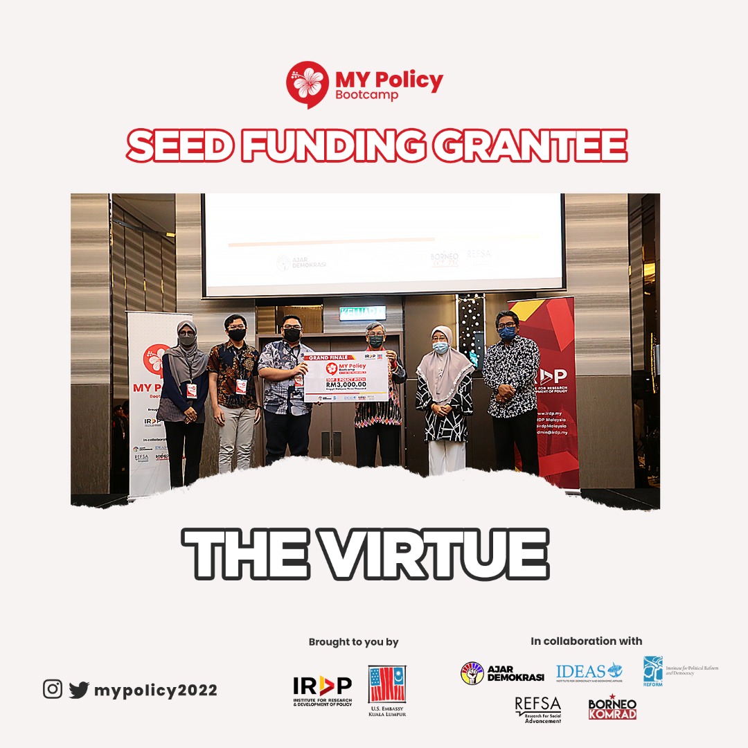 mypolicy2022's tweet photo. Congratulations to all Policy Pitch participants and the selected grantees for your hard work and dedication to the programme.
We wish for your success in your future endeavours.
#MYPolicyBootcamp
#PolicyPitch https://t.co/0yC91yVtrr