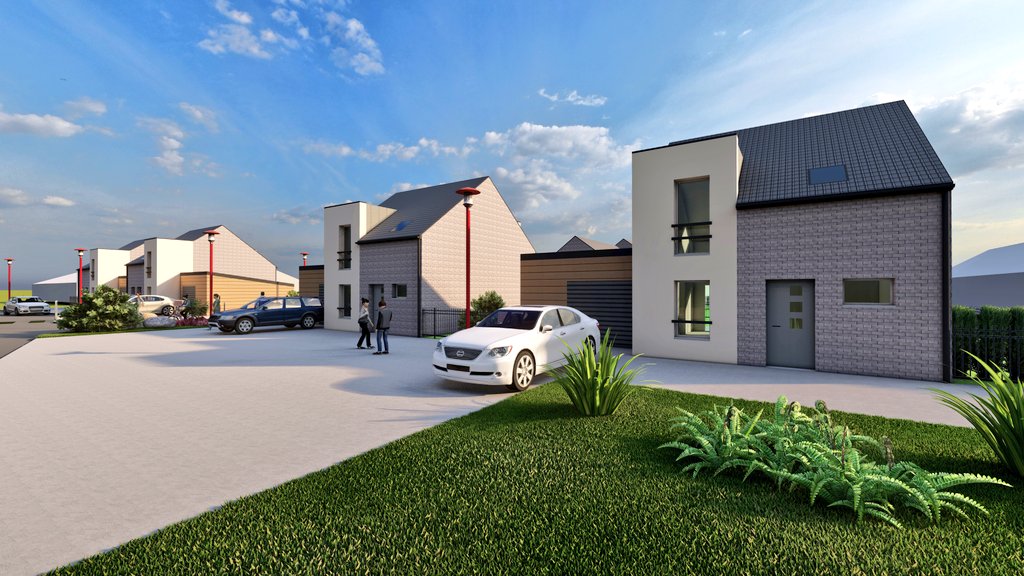 maisonsetcites's tweet image. Nous posons cet après-midi la première pierre du programme "Le Village", un projet de #construction de 8 #logements individuels à #Monchecourt, sur le territoire de la #CCCO #CoeurdOstrevent : 6 T4 et 2 T3 qui seront livrés en 2023 @prefet59 @BanqueDesTerr