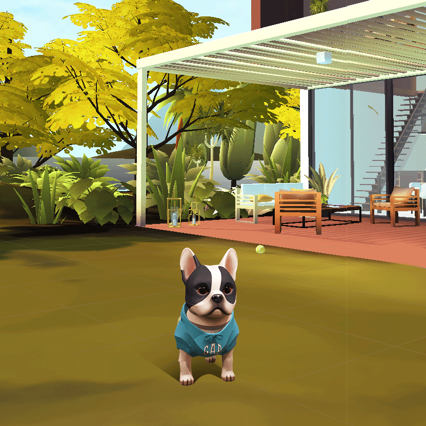 Chillin' in the backyard 🌞