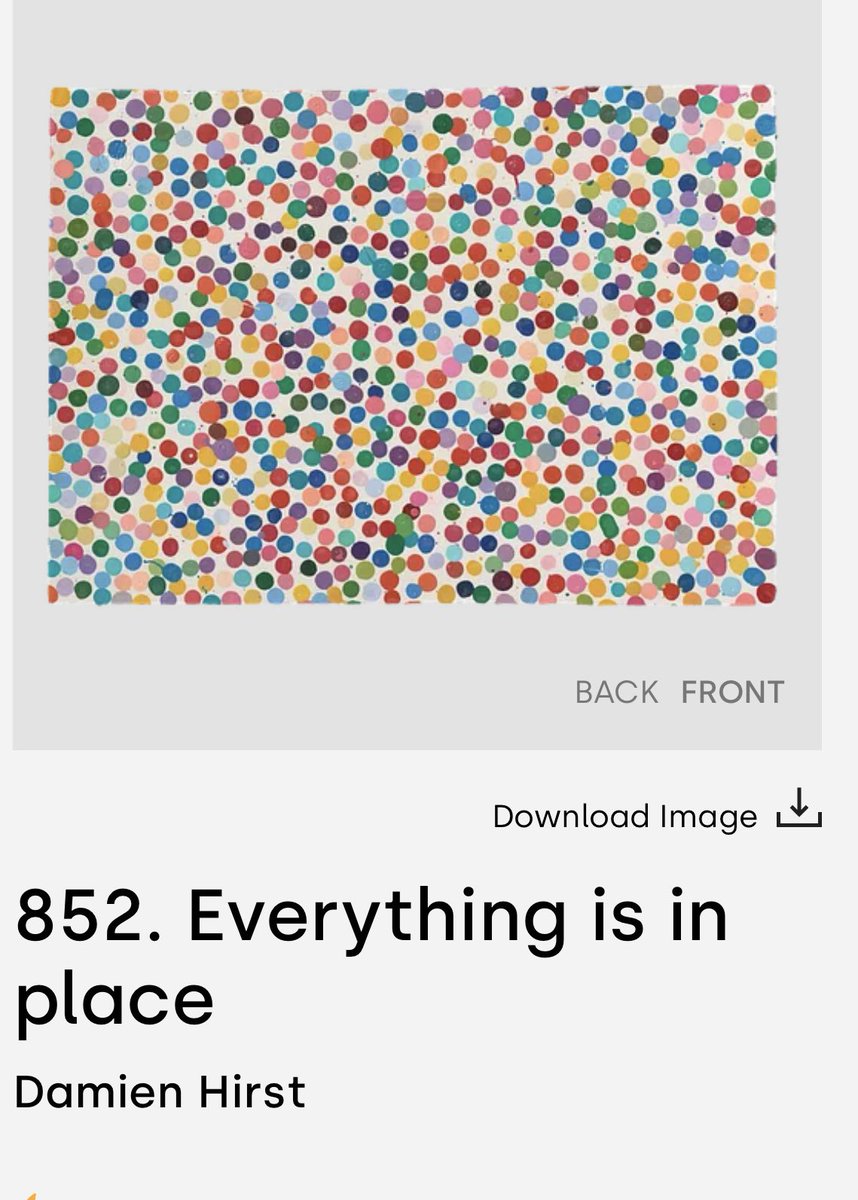 #CurrencyBurn <a href="/HENI/">HENI</a> guessing <a href="/hirstdamien/">Damien Hirst</a> might be a fan of Radiohead and maybe track 1 was one of his picks?  #stanleydonwood’s incredible artwork for Kid A