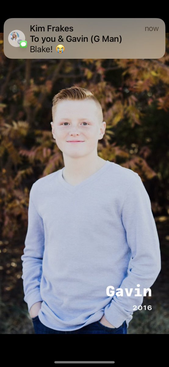 ScottFrakes5's tweet photo. Happy 19th Birthday @gavinfrakes!   Keep doing your thing.  It has worked out well so far.  😊 https://t.co/N07MTt1P5p