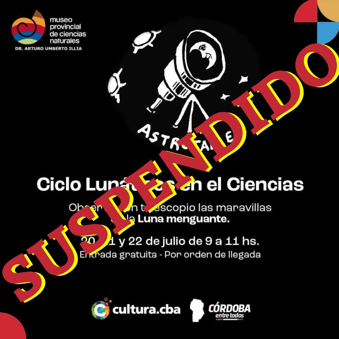 Museo Ciencias Cba tweet media