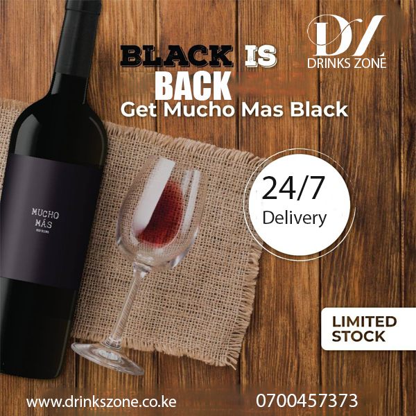 Drinks Kenya on Twitter: Mas Black, aromatic, and elegant wine with compact and good intensity perfect warming up your evening. Shop on https://t.co/oQg44ZJH2A or call 0700457373. Free delivery