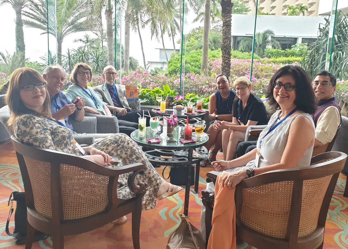 LawBatra's tweet photo. Earlier, on being elected as the life member (from India) of the General Assembly of UIA (Brussels) had an informal interaction with some of the senior staff members of the Secretariat. Also, Hon'ble President H.E. Cyril Ritchie and Secretary General Jacques de Mévius. https://t.co/19NHWpo8fI