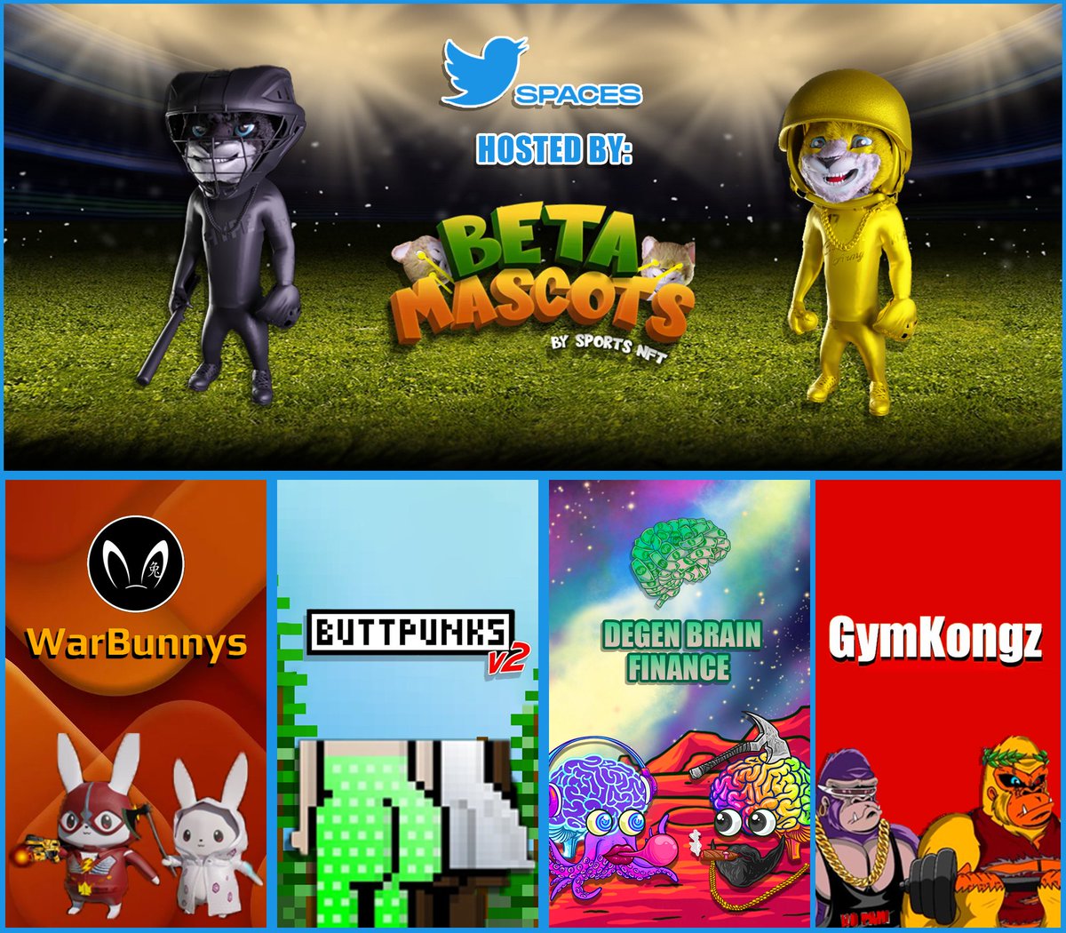 Beta Mascots 🌽 tweet media