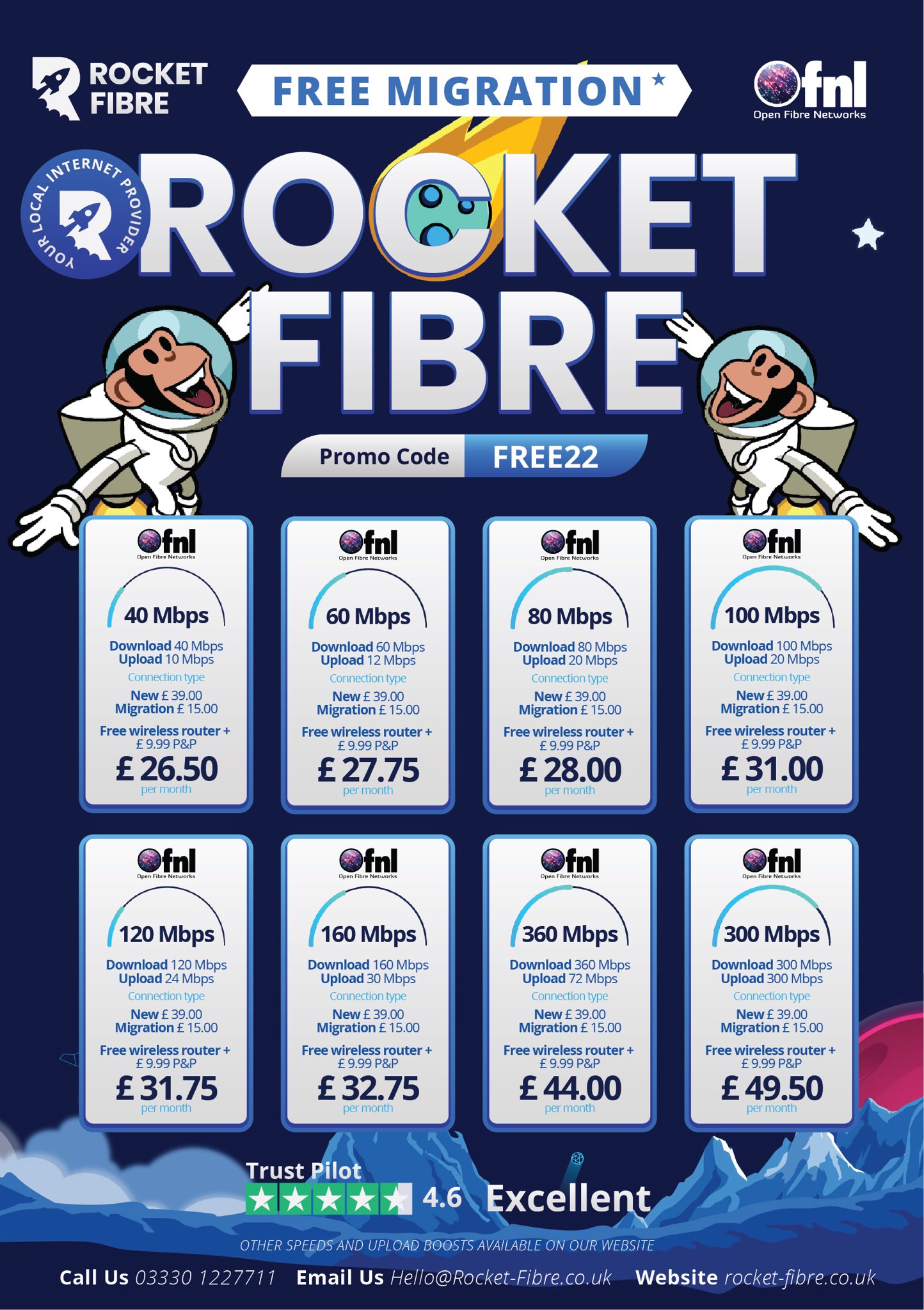 Rocket Fibre on Twitter: