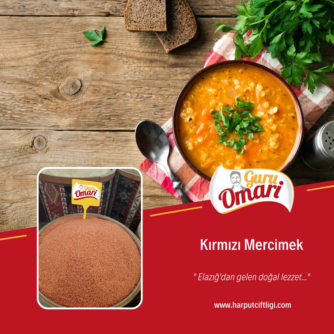 Harput Çiftliği – Kırmızı Mercimek
‘Tıpkı eski günlerdeki Doğallığında’

harputciftligi.com

#harputciftligi #guruomari #organikgida #doğalüretim #elazığ #elazığçiftlik #kurutulmuşbitki #kurutulmuşgıda #kuruyemiş #bakliyat #organiktarim #kurutulmusdomates