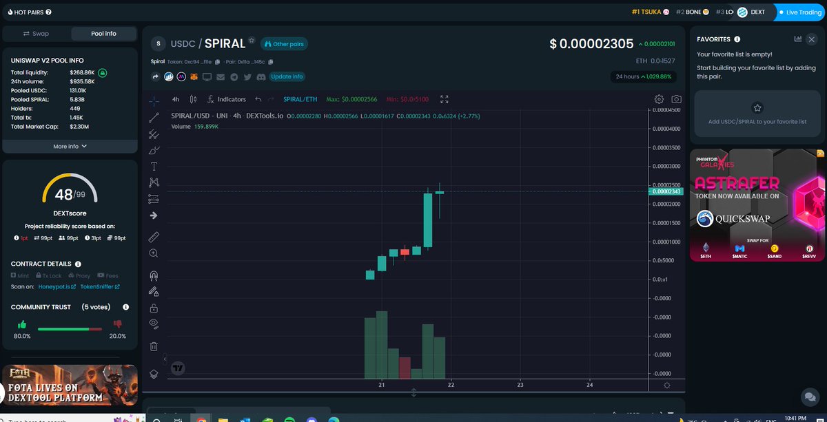 $SPIRAL 🔥👀

This is going full Nutty Sers!!!

t.me/SpiralPortal
x.com/thespiraltoken