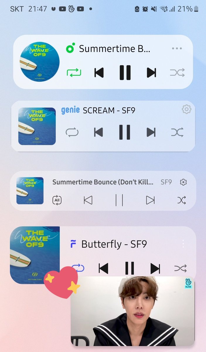 jina_dang_'s tweet photo. 스밍인증!!😃 https://t.co/3qPwBoTutS